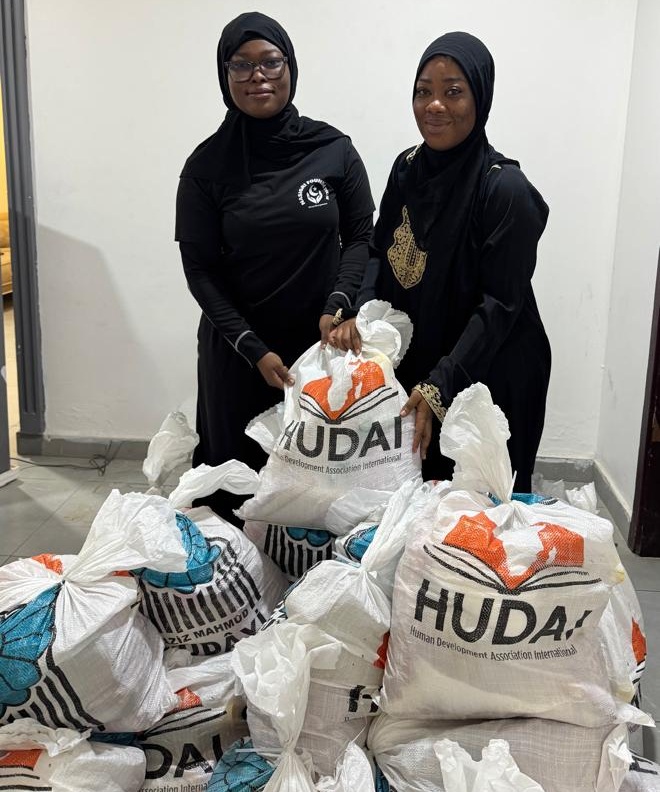 Hudai Foundation donates food items to Nasigri Foundation Hudai Foundation donates food items to Nasigri Foundation